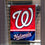 WinCraft Washington Nationals Double Sided Garden Flag - 757 Sports Collectibles