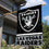 WinCraft Las Vegas Raiders Double Sided House Banner Flag - 757 Sports Collectibles