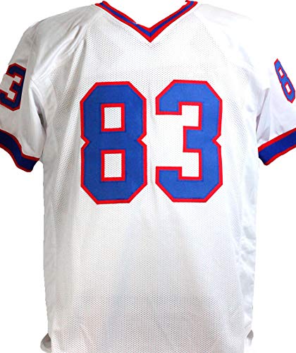 Andre Reed Autographed White Pro Style Jersey w/HOF - Beckett W Auth M8 - 757 Sports Collectibles