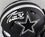 Jason Witten Autographed Dallas Cowboys Eclipse Mini Helmet- Beckett W Silver - 757 Sports Collectibles