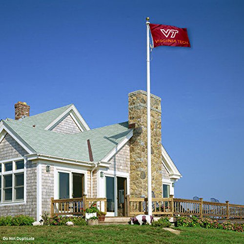 College Flags & Banners Co. Virginia Tech Hokies Flying VT Flag - 757 Sports Collectibles