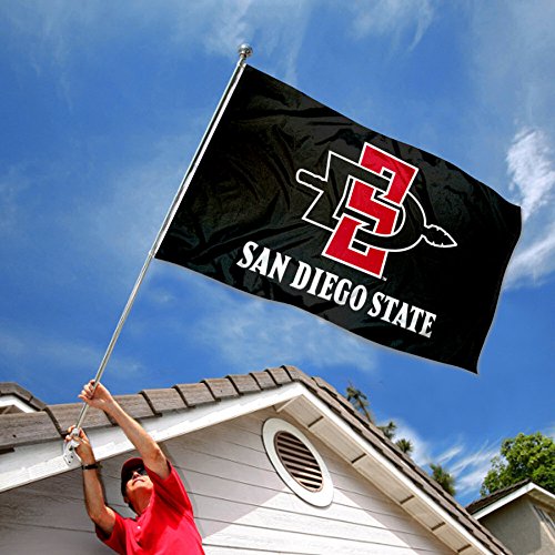 San Diego State Aztecs SDSU University Large College Flag - 757 Sports Collectibles