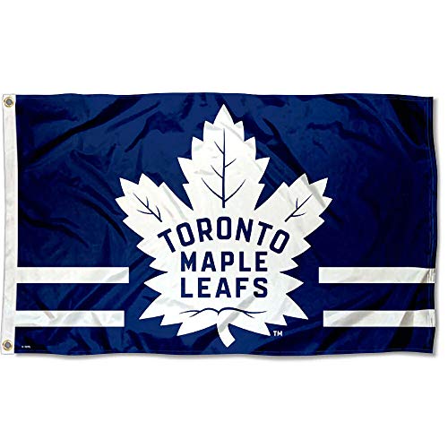 WinCraft Toronto Maple Leafs 31 Point Leaf Flag and Banner - 757 Sports Collectibles