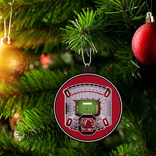 YouTheFan NCAA South Carolina Gamecocks 3D StadiumView Ornament - Williams-Brice Stadium - 757 Sports Collectibles