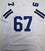 Russell Maryland Autographed White Pro Style Jersey 7- JSA W Auth - 757 Sports Collectibles