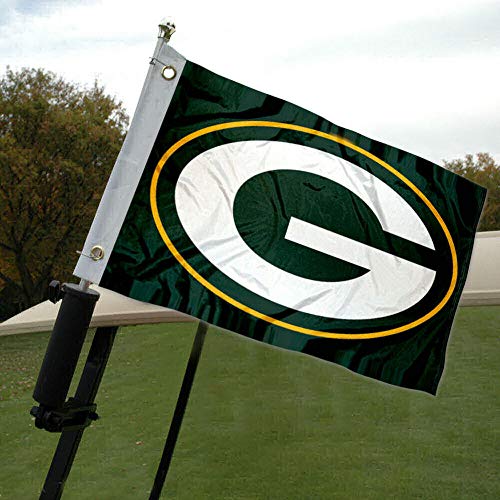 WinCraft Green Bay Packers Boat and Golf Cart Flag - 757 Sports Collectibles