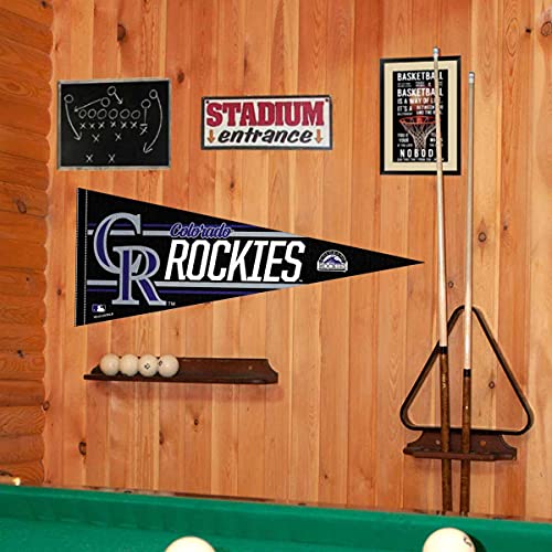 WinCraft Colorado Rockies Large Pennant - 757 Sports Collectibles