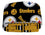 The Northwest Company Officially Licensed NFL Pittsburgh Steelers Twin Bed in a Bag Set, 64" x 86" , Yellow - 757 Sports Collectibles