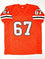 Russell Maryland Autographed Orange College Style Jersey- JSA W Auth - 757 Sports Collectibles