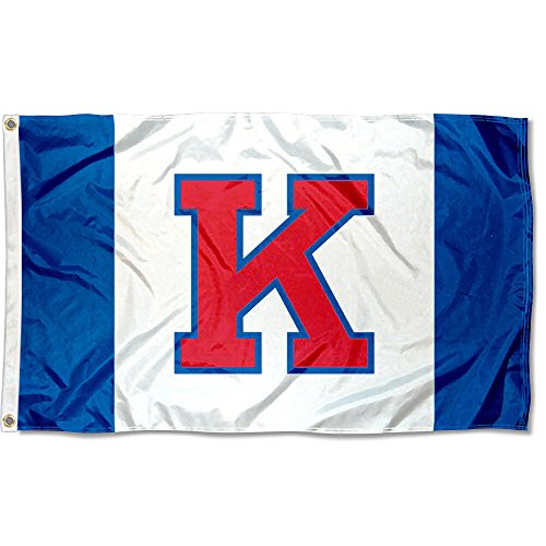 College Flags & Banners Co. Jayhawks Big K Flag - 757 Sports Collectibles