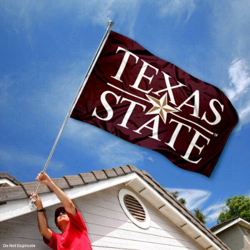 Texas State Bobcats University Large College Flag - 757 Sports Collectibles