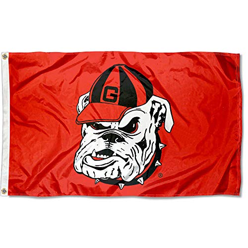 College Flags & Banners Co. Georgia UGA Bulldogs Dawg 3x5 Flag - 757 Sports Collectibles