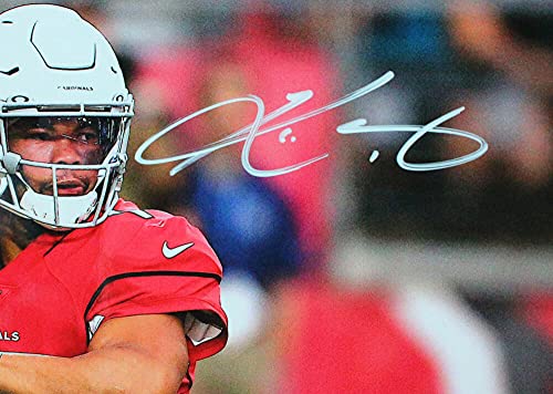 Kyler Murray Autographed Cardinals Close Up Passing 8x10 Photo- Beckett W White - 757 Sports Collectibles