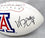 Ka'Deem Carey Bear Down Autographed Arizona Wildcats Logo Football- JSA W Auth - 757 Sports Collectibles