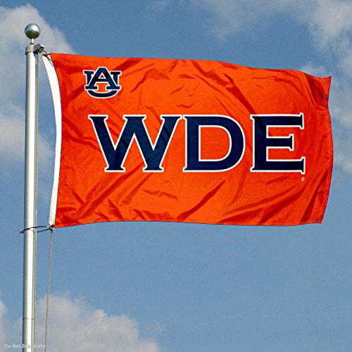 Auburn Large WDE Logo 3x5 College Flag - 757 Sports Collectibles