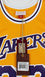 Lakers Magic Johnson Signed 1984-85 M&N HWC Swingman Yellow Jersey BAS Wit - 757 Sports Collectibles