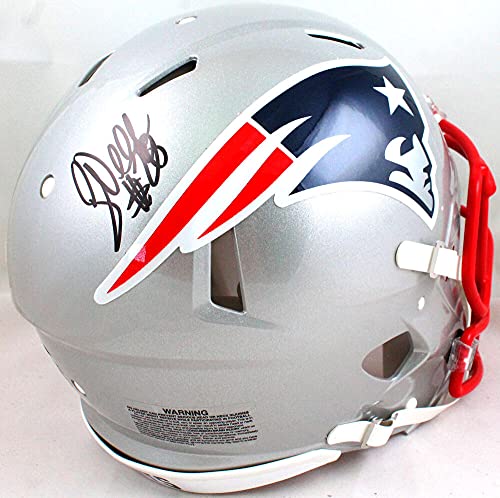 Corey Dillon Autographed Patriots F/S Speed Authentic Helmet -Beckett Hologram Black - 757 Sports Collectibles