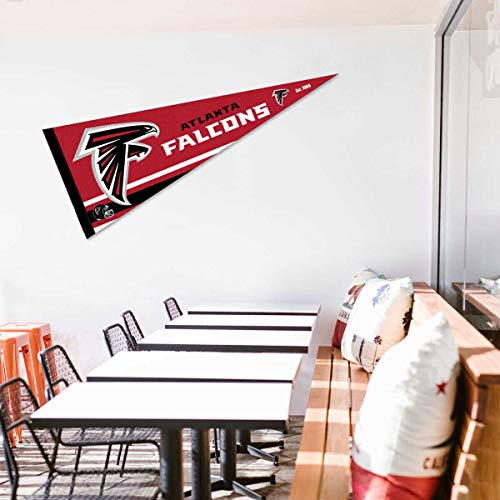 WinCraft Atlanta Falcons Pennant Banner Flag - 757 Sports Collectibles