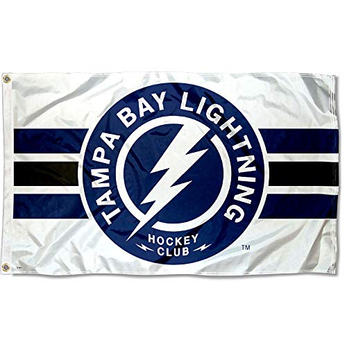 WinCraft Tampa Bay Lightning White 3x5 Feet Banner Flag - 757 Sports Collectibles