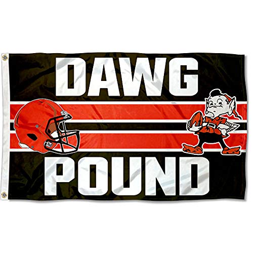 WinCraft Cleveland Browns Dawg Pound Flag - 757 Sports Collectibles