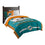 NORTHWEST NFL Miami Dolphins Comforter and Sham Set, Twin, Safety - 757 Sports Collectibles