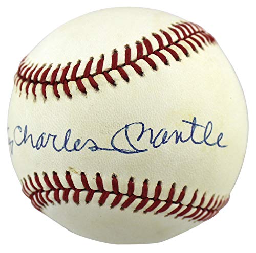 Yankees Mickey Charles Mantle Authentic Signed Oal Baseball JSA #BB32645 - 757 Sports Collectibles