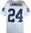 Miles Sanders Autographed White College Style Jersey-Beckett W Hologram Silver - 757 Sports Collectibles