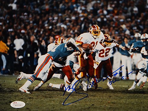 Mike Sellers Signed / Autographed Redskins Against Dolphins Photo- JSA W Auth