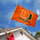 Miami Hurricanes UM Canes University Large College Flag - 757 Sports Collectibles