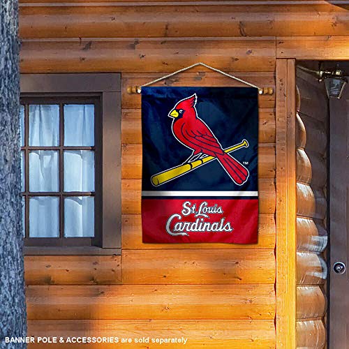 WinCraft St. Louis Cardinals Two Sided House Flag - 757 Sports Collectibles