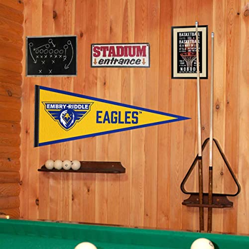 College Flags & Banners Co. Embry Riddle Eagles Pennant - 757 Sports Collectibles