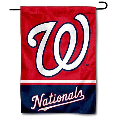 WinCraft Washington Nationals Double Sided Garden Flag - 757 Sports Collectibles