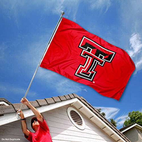 TTU Texas Tech Red Raiders University Large College Flag - 757 Sports Collectibles