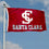 College Flags & Banners Co. Santa Clara Broncos New Logo Flag - 757 Sports Collectibles