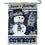 Dallas Cowboys Holiday Winter Snow Garden Flag Double Sided Banner - 757 Sports Collectibles