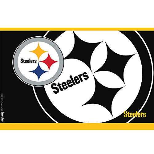 Tervis Triple Walled NFL Pittsburgh Steelers Insulated Tumbler Cup Keeps Drinks Cold & Hot, 30oz - Stainless Steel, Rush - 757 Sports Collectibles