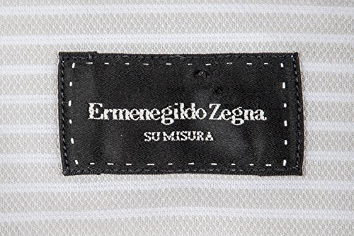 Broncos Peyton Manning '13 Press Conf Worn Zegna Custom Dress Shirt Photo Match - 757 Sports Collectibles