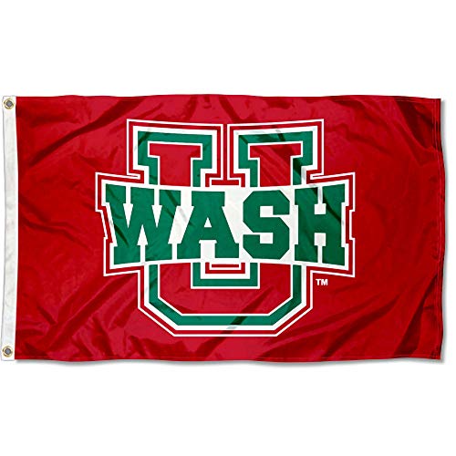 College Flags & Banners Co. Washington St. Louis Bears WASH Logo Flag - 757 Sports Collectibles