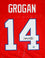 Steve Grogan Autographed Red Pro Style Jersey - The Jersey Source Auth 4 - 757 Sports Collectibles