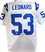 Darius Leonard Autographed White Pro Style Jersey -Beckett W Silver - 757 Sports Collectibles