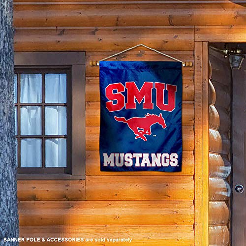 Southern Methodist Mustangs House Flag Banner - 757 Sports Collectibles