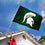 Michigan State Spartans MSU Sparty University Large College Flag - 757 Sports Collectibles