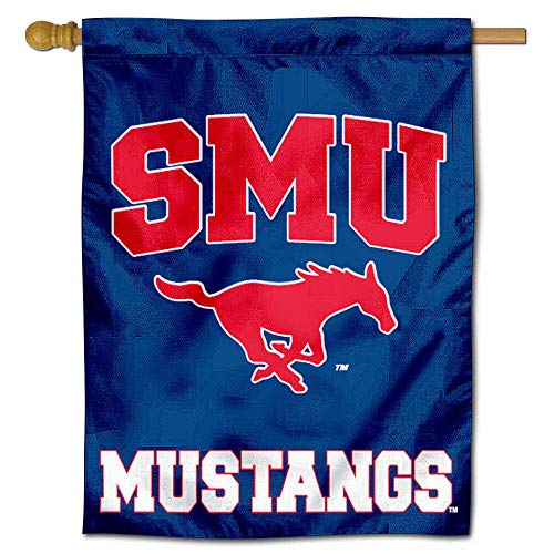 Southern Methodist Mustangs House Flag Banner - 757 Sports Collectibles