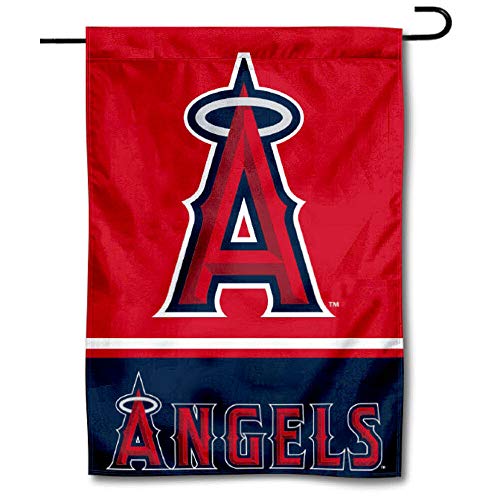 WinCraft Los Angeles Angels Double Sided Garden Flag - 757 Sports Collectibles