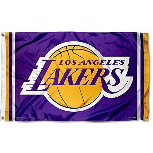 WinCraft Los Angeles Lakers Flag 3x5 Banner - 757 Sports Collectibles