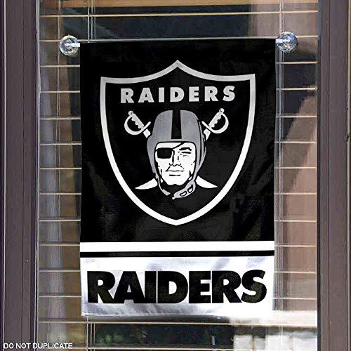 WinCraft Las Vegas Raiders Double Sided Garden Flag - 757 Sports Collectibles