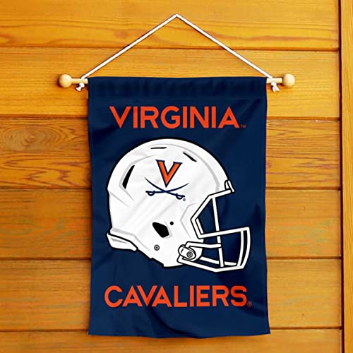 Virginia Cavaliers Football Helmet Garden Yard Flag - 757 Sports Collectibles