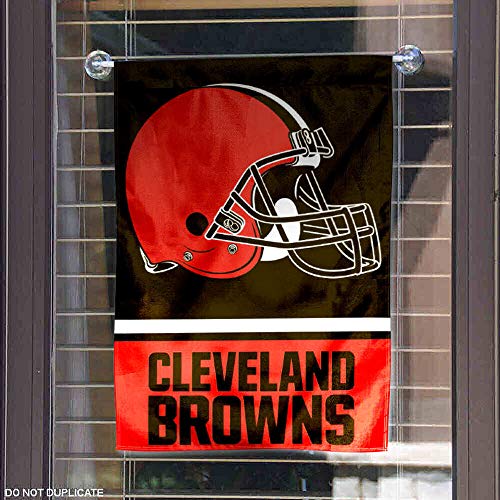 WinCraft Cleveland Browns Double Sided Garden Flag - 757 Sports Collectibles