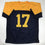 Autographed/Signed Davante Adams Green Bay Retro Blue Football Jersey JSA COA - 757 Sports Collectibles