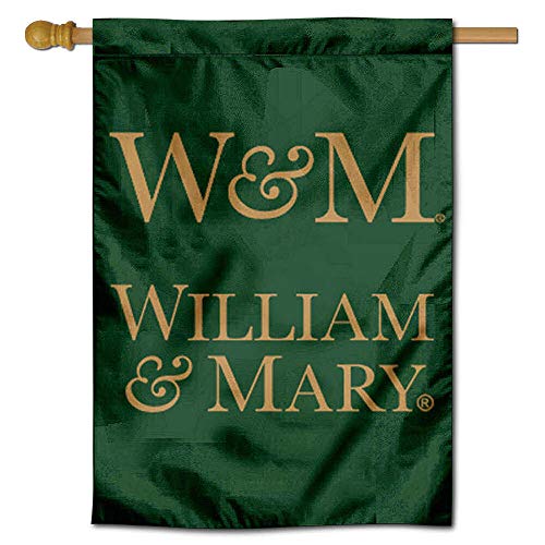 William & Mary Tribe New Logo Two Sided and Double Sided House Flag - 757 Sports Collectibles